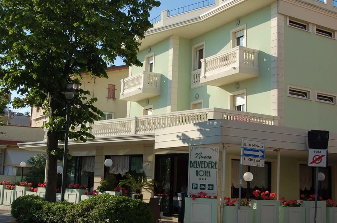 Hotel Nuovo Belvedere ريميني المظهر الخارجي الصورة